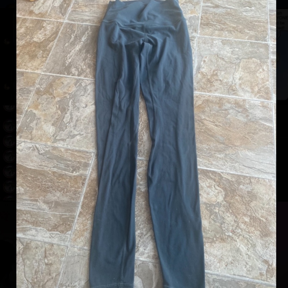 Grey align lululemon size 4 leggings
